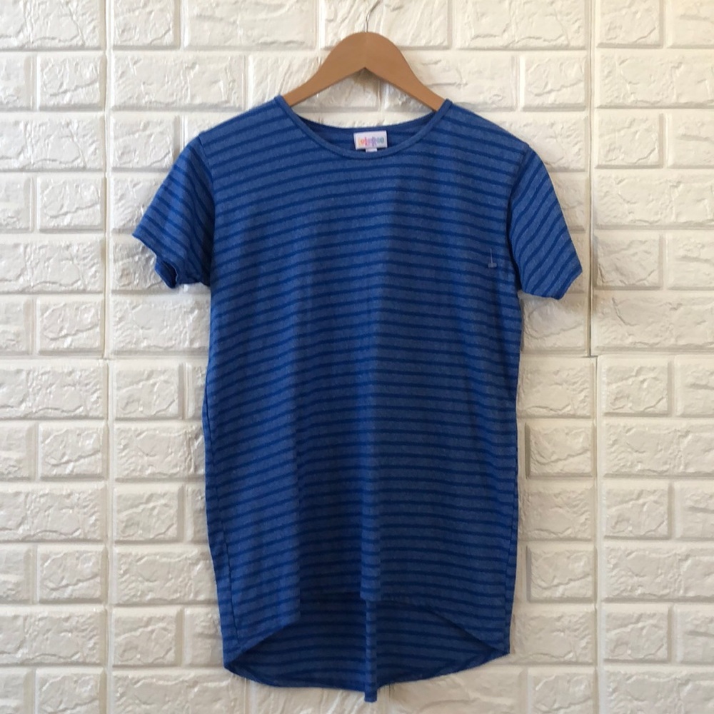 LLR blue‎ striped girls